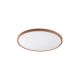 Plafoniere - Plafoniera LED moderna design slim CAMI 40cm, wood