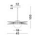 Pendule, Lustre suspendate - Lustra/Pendul design modern decorativ ELLERY