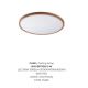 Plafoniere - Plafoniera LED moderna design slim CAMI 40cm, wood