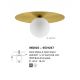 Plafoniere - Plafoniera design modern decorativ ELLERY