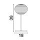 Veioze - Veioza/Lampa de masa design modern decoprativ ALLEN