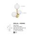 Aplice, corpuri de iluminat pentru pereti - Aplica de perete design modern decorativ ODILLIA