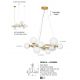 Pendule, Lustre suspendate - Lustra suspendata design modern decorativ ODILLIA 11L