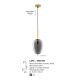 Pendule, Lustre suspendate - Lustra/Pendul design modern LATO D-15,8cm