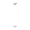 Lampadar, Lampa de podea design modern SARDA alb, crom