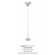 Lampadare - Lampadar, Lampa de podea design modern SARDA alb, crom