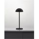 Lampi decorative si solare - Lampa LED portabila iluminat exterior decorativ ROSE negru