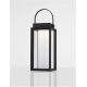 Lampi decorative si solare - Lampa LED solara portabila iluminat exterior decorativ VERHAAL negru