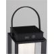 Lampi decorative si solare - Lampa LED solara portabila iluminat exterior decorativ VERHAAL negru