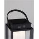 Lampi decorative si solare - Lampa LED solara portabila iluminat exterior decorativ VERHAAL negru