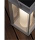 Lampi decorative si solare - Lampa LED solara portabila iluminat exterior decorativ VERHAAL alba