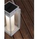 Lampi decorative si solare - Lampa LED solara portabila iluminat exterior decorativ VERHAAL alba