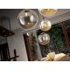 Pendule, Lustre suspendate - Lustra suspendata cu 5 pendule design modern Dark