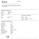 Pendule, Lustre suspendate - Lustra LED cu telecomanda design modern Edna