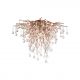 Candelabre, Lustre - Lustra aplicata design magnific ICICLE alama antic, D-50cm