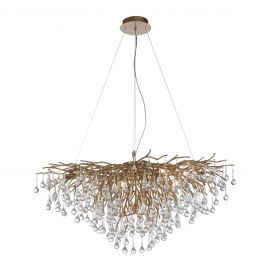 Candelabre, Lustre - Lustra suspendata design magnific ICICLE alama antic, 50x100cm