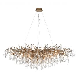 Candelabre, Lustre - Lustra suspendata design magnific ICICLE alama antic, 75x150cm