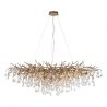 Lustra suspendata design magnific ICICLE alama antic, 75x150cm