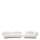 Canapele - Canapea design LUX Cabrera, Lyssa off-white