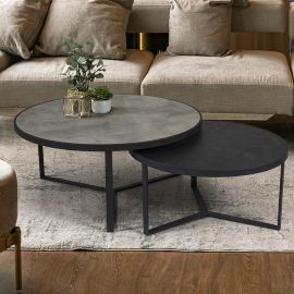 Masute Living - Set de 2 Masute de cafea design modern Naira