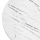 Masute Living - Masuta laterala din marmura alba design elegant LUX Terry