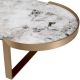 Masute Living - Masuta de cafea design elegant LUX Fabio, alama periata