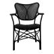 Scaune - Scaun cu brate din ratan design LUX, Colony negru