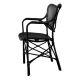 Scaune - Scaun cu brate din ratan design LUX, Colony negru