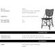Scaune - Scaun din ratan design LUX, Colony negru