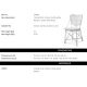Scaune - Scaun din ratan design LUX, Colony alb