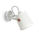Aplica de perete design modern NORDICA alba