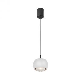 Pendule, Lustre suspendate - Pendul LED design modern ROLLER alb