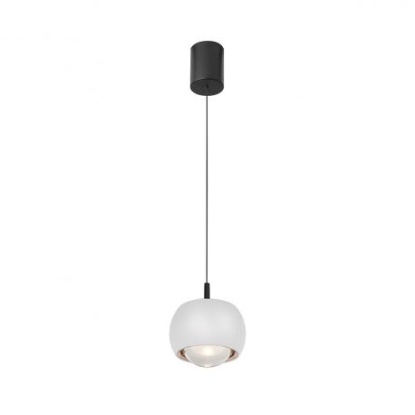 Pendule, Lustre suspendate - Pendul LED design modern ROLLER alb