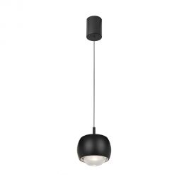 Pendule, Lustre suspendate - Pendul LED design modern ROLLER negru