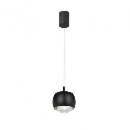 Pendule, Lustre suspendate - Pendul LED design modern ROLLER negru