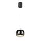 Pendule, Lustre suspendate - Pendul LED design modern ROLLER crom negru