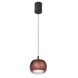 Pendule, Lustre suspendate - Pendul LED design modern ROLLER cafeniu