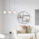 Pendule, Lustre suspendate - Lustra cu 3 pendule din lemn si sticla Ella