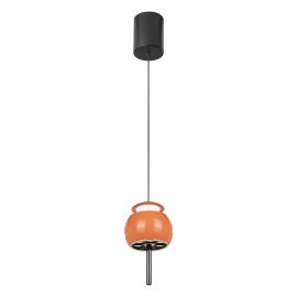 Pendule, Lustre suspendate - Pendul LED design modern ROLLER orange