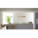 Pendule, Lustre suspendate - Lustra LED din lemn ideala pult sau masa bucatarie Ash