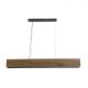 Pendule, Lustre suspendate - Lustra LED din lemn ideala pult sau masa bucatarie Ash