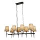 Candelabre, Lustre - Lustra living sau bucatarie cu 8 brate Gothic