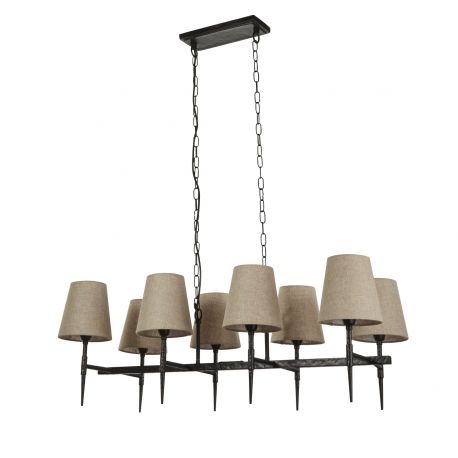 Candelabre, Lustre - Lustra living sau bucatarie cu 8 brate Gothic