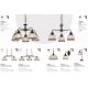 Candelabre, Lustre - Candelabru cu 3 brate design clasic Highworth