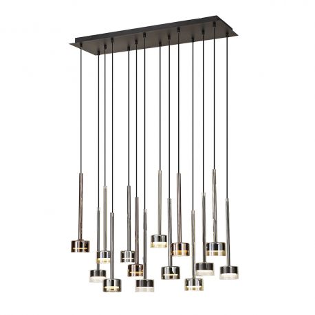 Pendule, Lustre suspendate - Lustra suspendata design modern TONIC 14L multicolor
