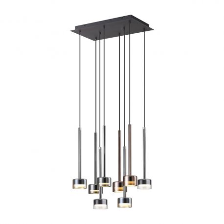 Pendule, Lustre suspendate - Lustra suspendata design modern TONIC 8L multicolor