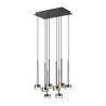Lustra suspendata design modern TONIC 8L multicolor