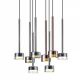 Pendule, Lustre suspendate - Lustra suspendata design modern TONIC 8L multicolor