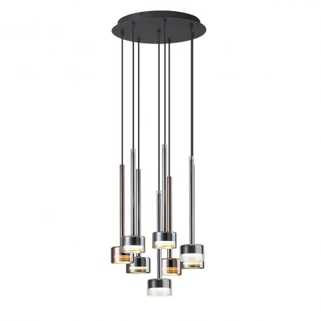 Pendule, Lustre suspendate - Lustra suspendata design modern TONIC 8L multicolor