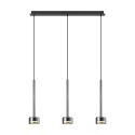 Lustra suspendata design modern TONIC 3L crom
